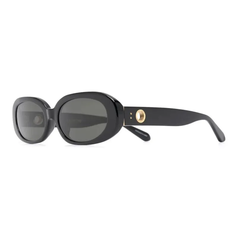 Linda Farrow Cara Oval frame Sunglasses-0