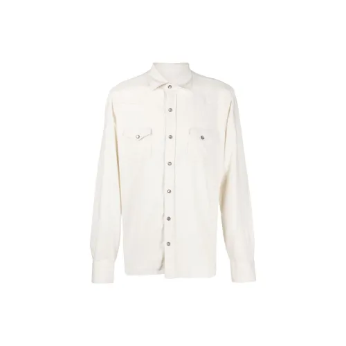 BARBA Western-style Cotton Shirt Jacket