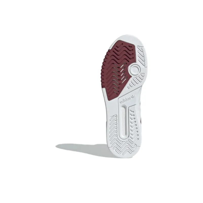 adidas originals Drop Step White Red-3