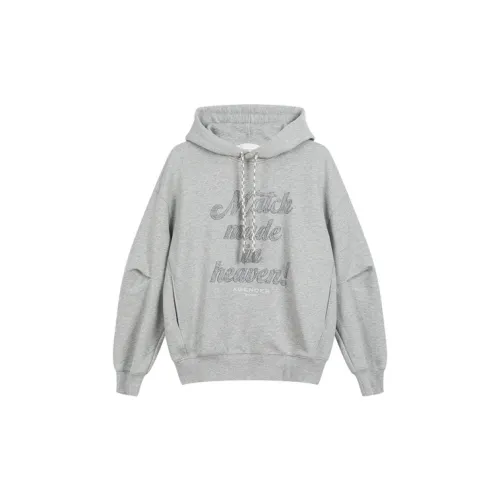 Bosieagender Sweatshirts Men Heather Gray