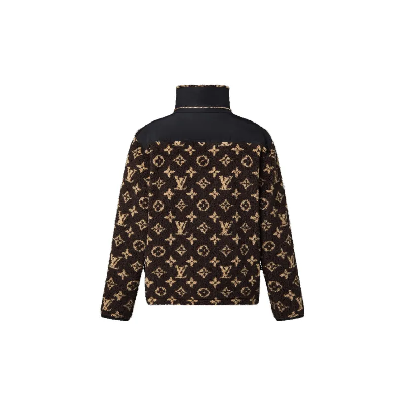 LOUIS VUITTON Monogram Fleece Parka-1