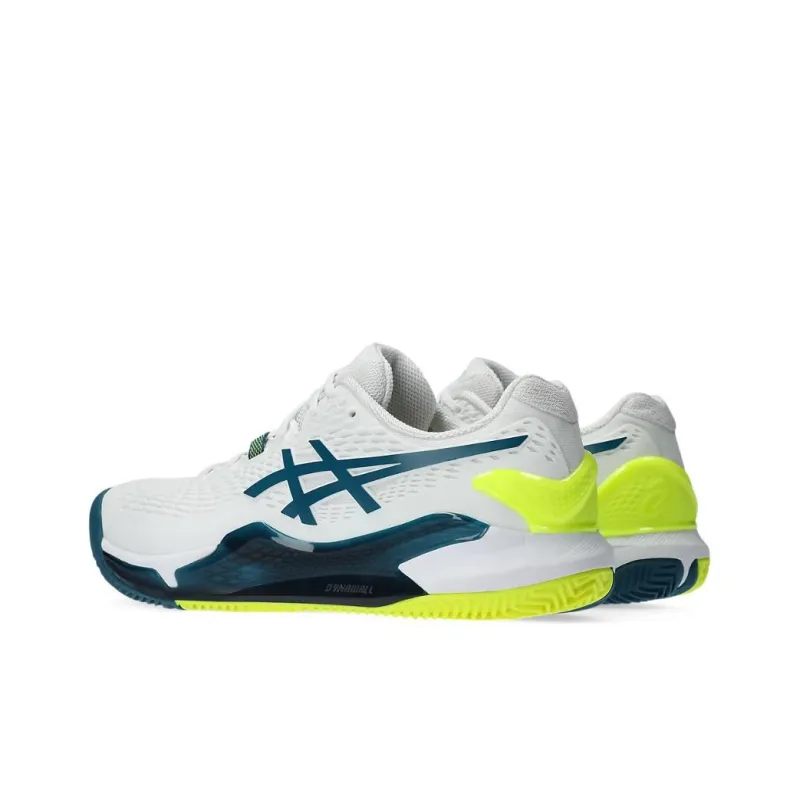 Asics GEL Resolution 9 Clay 'White Restful Teal'-3