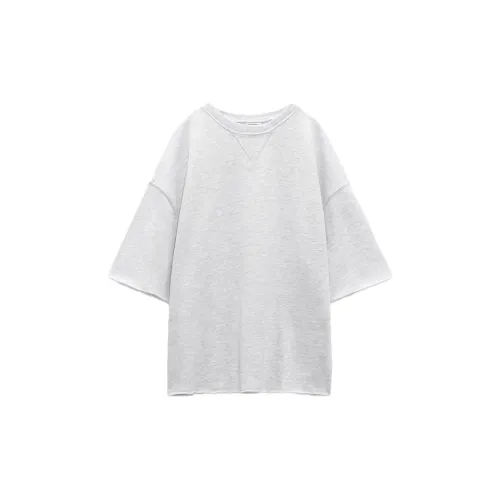 ZARA Sweatshirts Women's Marbled Gray