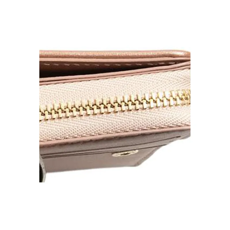 LOUIS VUITTON Sheepskin Wallet Regular Women's Rose Gold-9