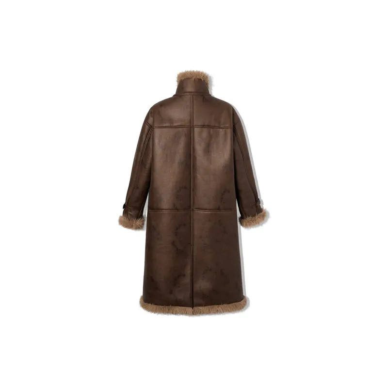 LA CRAWFISH Velvet feel Coat Women's-3