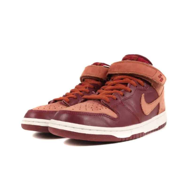 Nike Sb Dunk Mid Team Red Pony-2