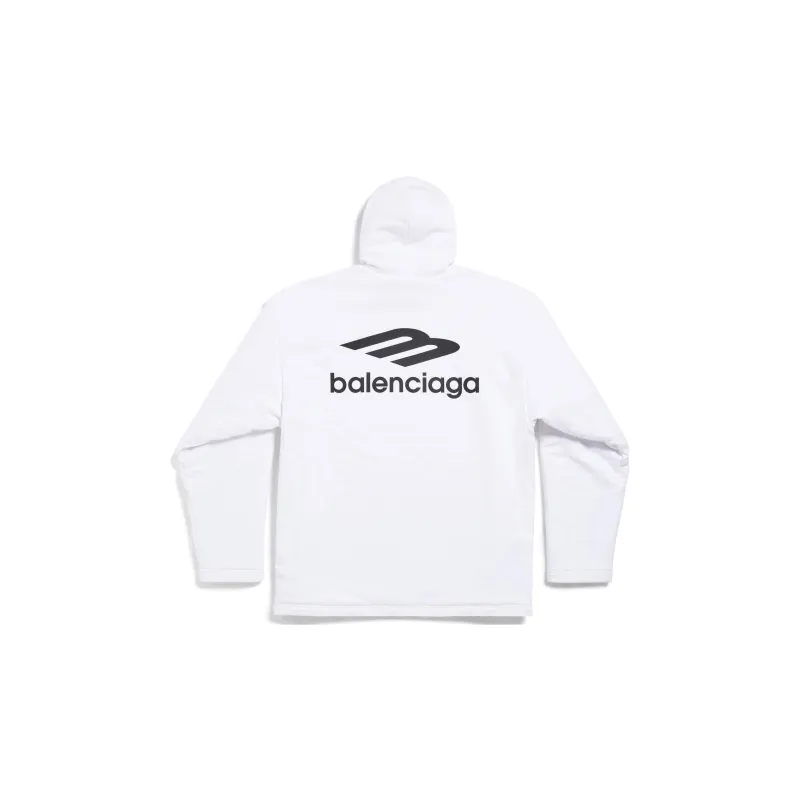 Balenciaga FW24 Sweatshirt Loose Fit Unisex White-1