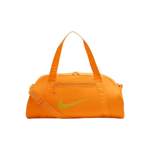 Nike Polyester Gym Bag Crossbody Bag One Shoulder Handbag Regular Unisex Orange