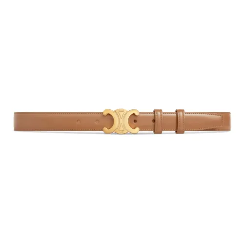 CELINE Leather Belts Women's