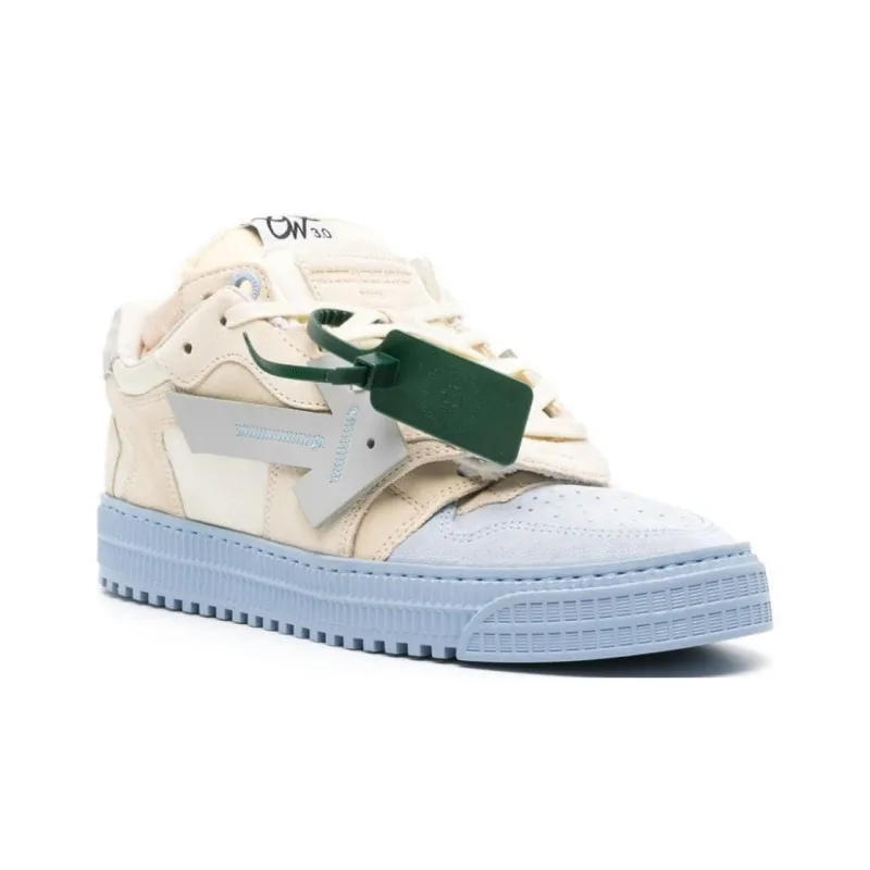 OFF WHITE Floating Arrow Suede Sneakers-2