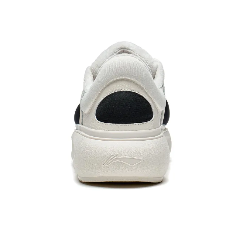 LiNing Yun You C4D Cushioned Slip Resistant Low Top Casual Shoes Men's Black White-4