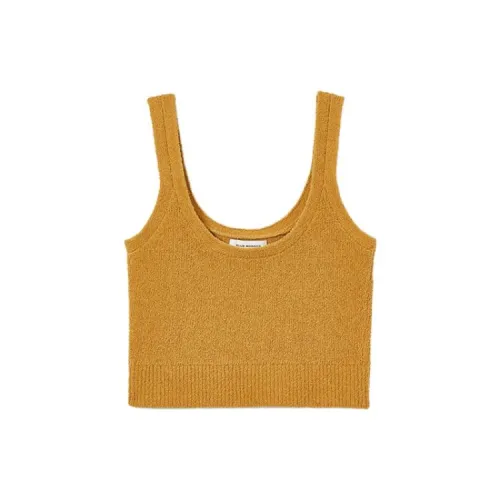 CLUB MONACO Tank Tops Women's Deep Yellow C06HY