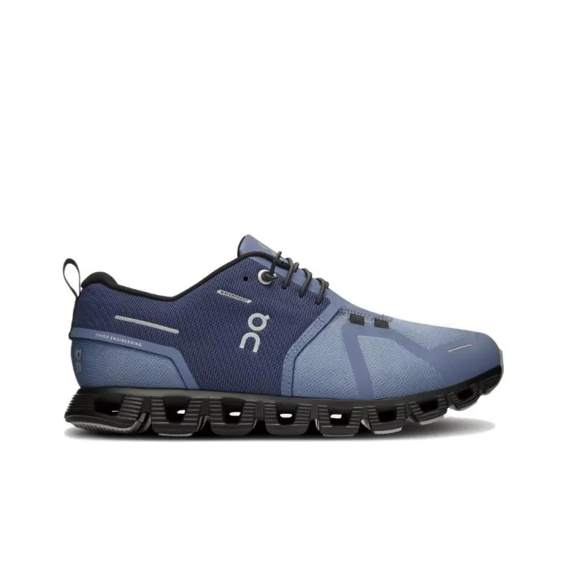 On Running Cloud 5 Waterproof Shale Magnet Women's-1