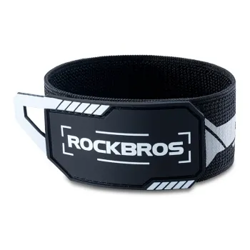 ROCKBROS Riding Equipment Cycling Leg Strap Unisex Polyester PVC Approximately 37mm Wide.