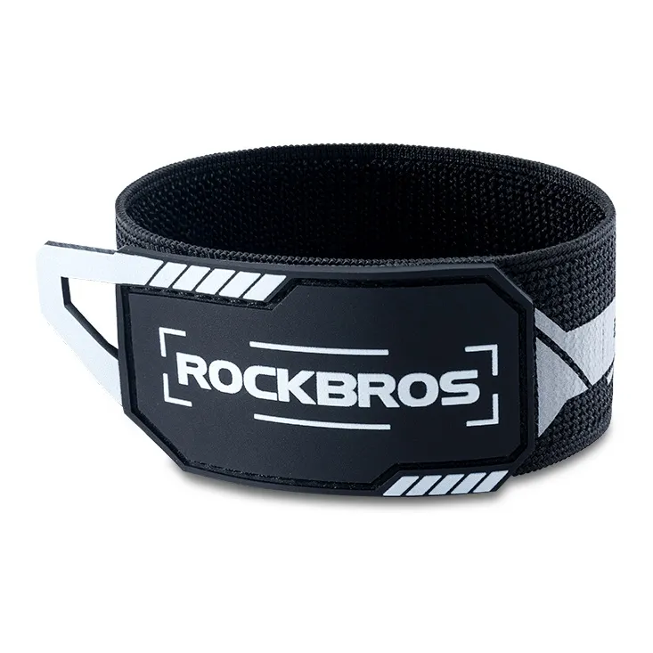 ROCKBROS Riding Equipment Cycling Leg Strap Unisex Polyester PVC Approximately 37mm Wide.-0