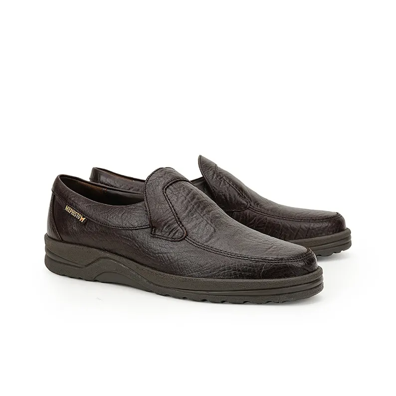 MEPHISTO Loafers Men Low Top Black/Dark Gray/Earth Yellow/Dark Brown-20