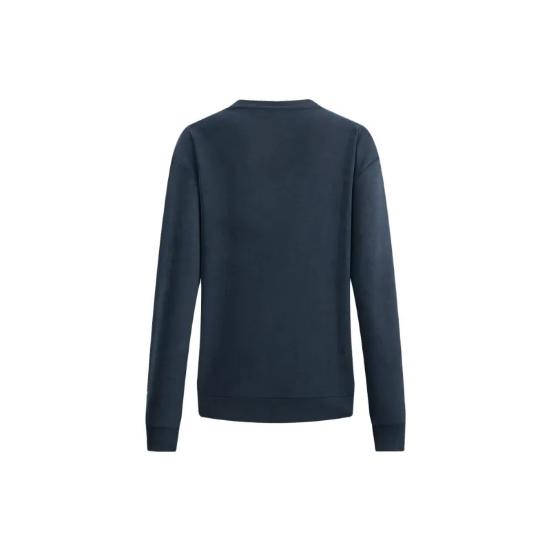 EMPORIO ARMANI EA7 FW23 Sweatshirt Women's Navy Blue-1