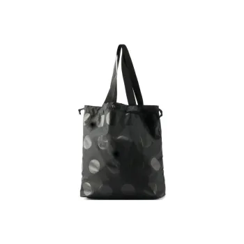Yohji Yamamoto Waterproof Polyester One Shoulder Handbags Unisex Black