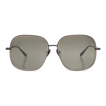 Linda Farrow Juliana Oversized Squared-Frame Sunglasses