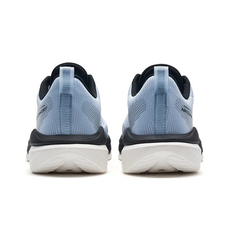 XTEP Cloud DC Anti Slip Wear Resistant Low Top Running Shoes Men's Blue Black-4