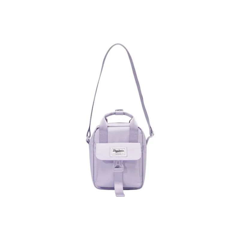 Skechers Fabric Shoulder Bag, Crossbody Bag Mini Unisex Photinia Purple-0