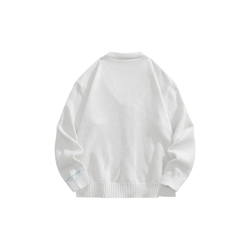SHINCHAN Knitwear Sweater Coat Unisex-3