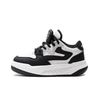 PAUL FRANK Low Top Skateboard Shoes Unisex White Black