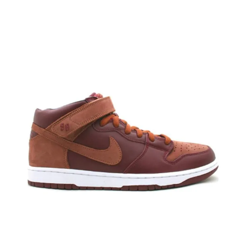 Nike Sb Dunk Mid Team Red Pony-1
