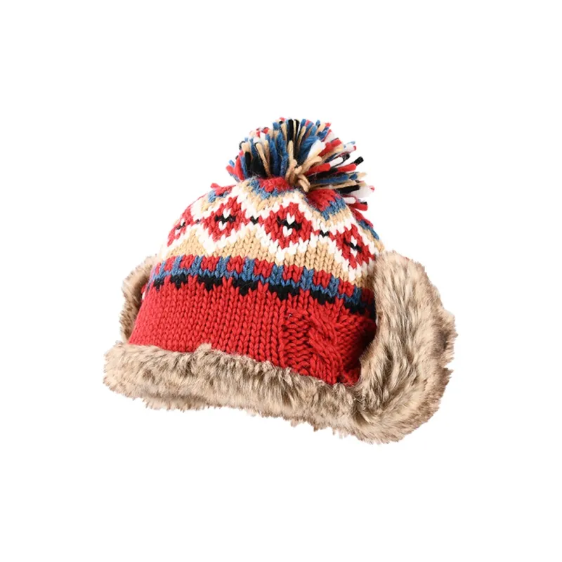 KENMONT Sheep Wool Trapper Hats Women's-2