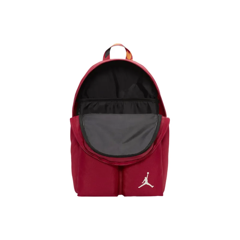 Jordan Polyester Backpack Regular Unisex Dark Red-3
