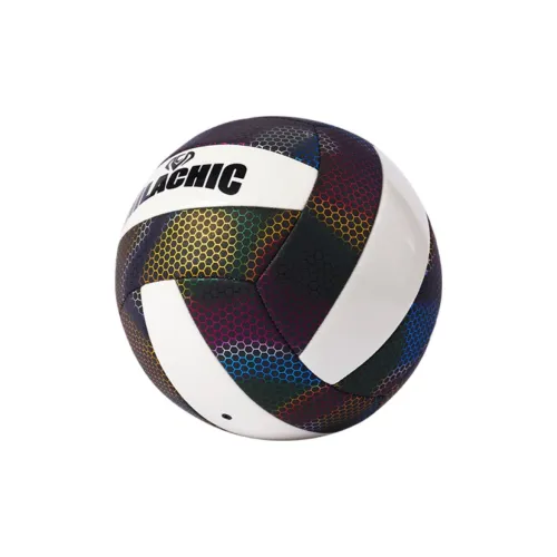 MILACHIC PU Size 5 Volleyball Unisex Black White Purple