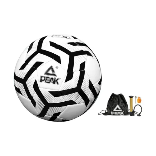 PEAK Size 5 Soccer PVC Machine Stitched Soccer Ball Unisex