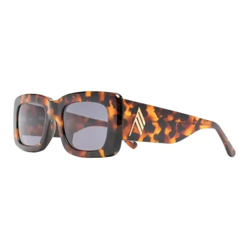 Linda Farrow X The Attico Marfa Rectangular-frame Sunglasses