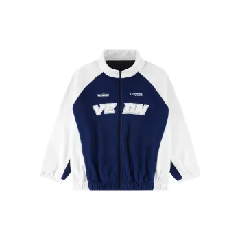 VEIDOORN Sweatshirt Jacket Unisex Resolve Blue White