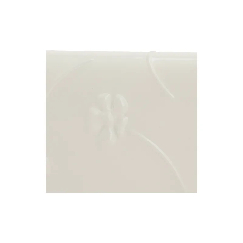 PRADA Calfskin Wallet Women's White-4