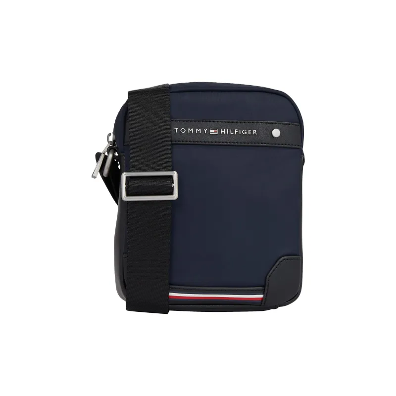 Tommy Hilfiger Polyester Shoulder Bag, Crossbody Bag Regular Men's Dark Blue-2