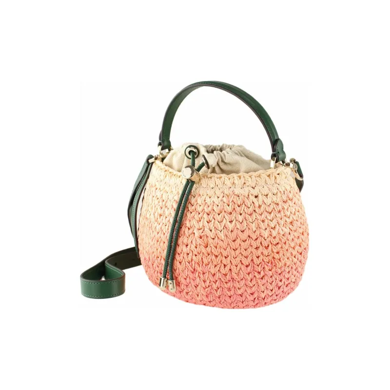 Kate Spade Cow Leather Detail Shoulder Bag, Crossbody Bag, Handbag Women's Pomegranate Red-4