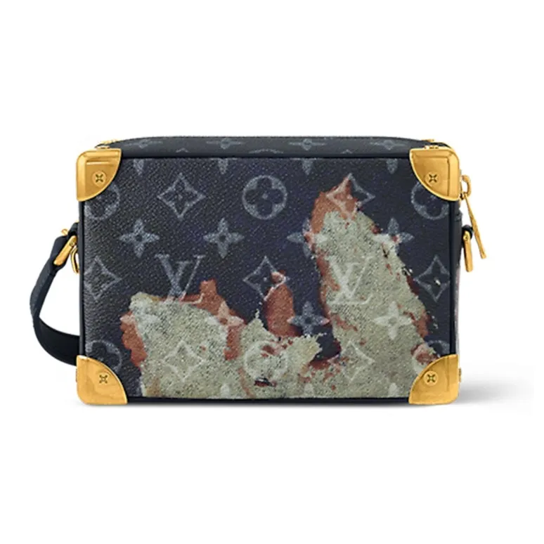 LOUIS VUITTON Mini Soft Trunk Ink Blue-2