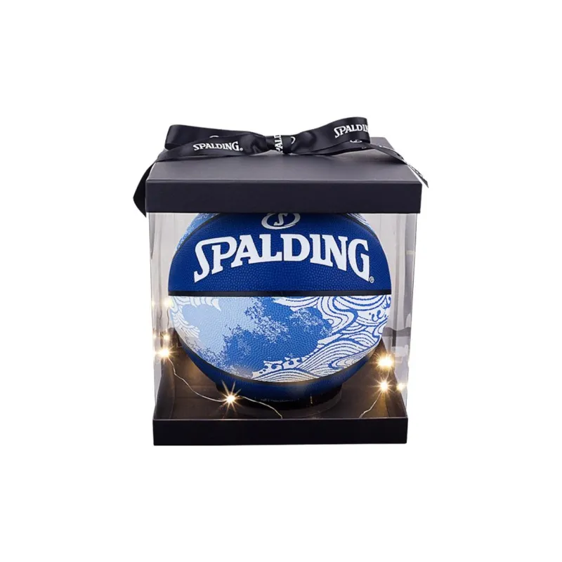 SPALDING Nature Series PU Basketball Blue Size 7 Training Unisex-0
