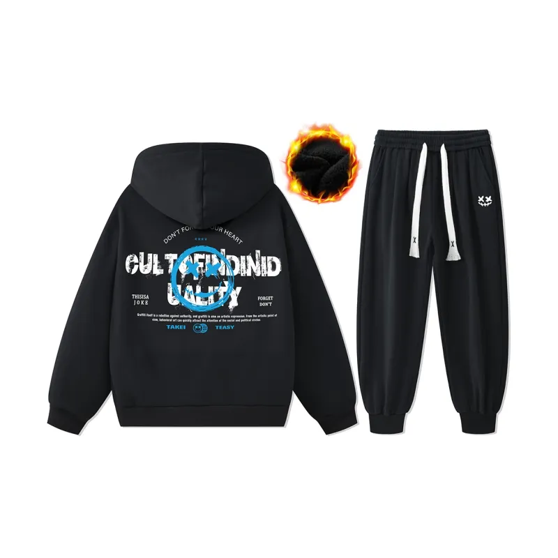 CULT OF INDIVIDUALITY Sweatshirt Set Unisex-16