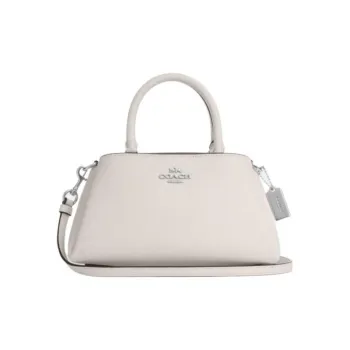 COACH Zuri Cow Leather Shoulder Bag Crossbody Bag Handbag Medium Size Women's White