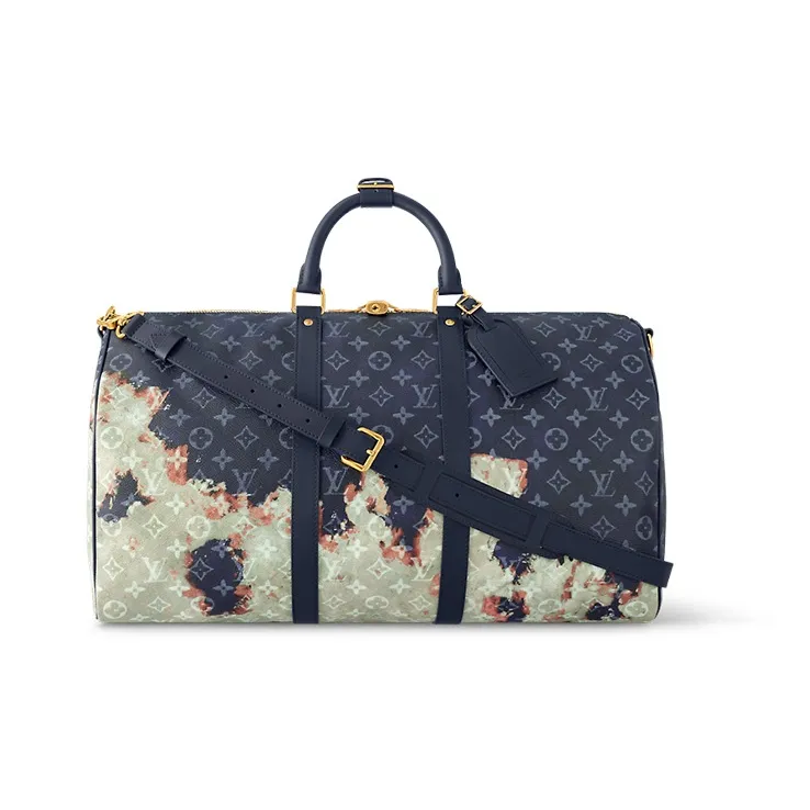 LOUIS VUITTON Keepall Bandouliere 50 Monogram Bleach-0