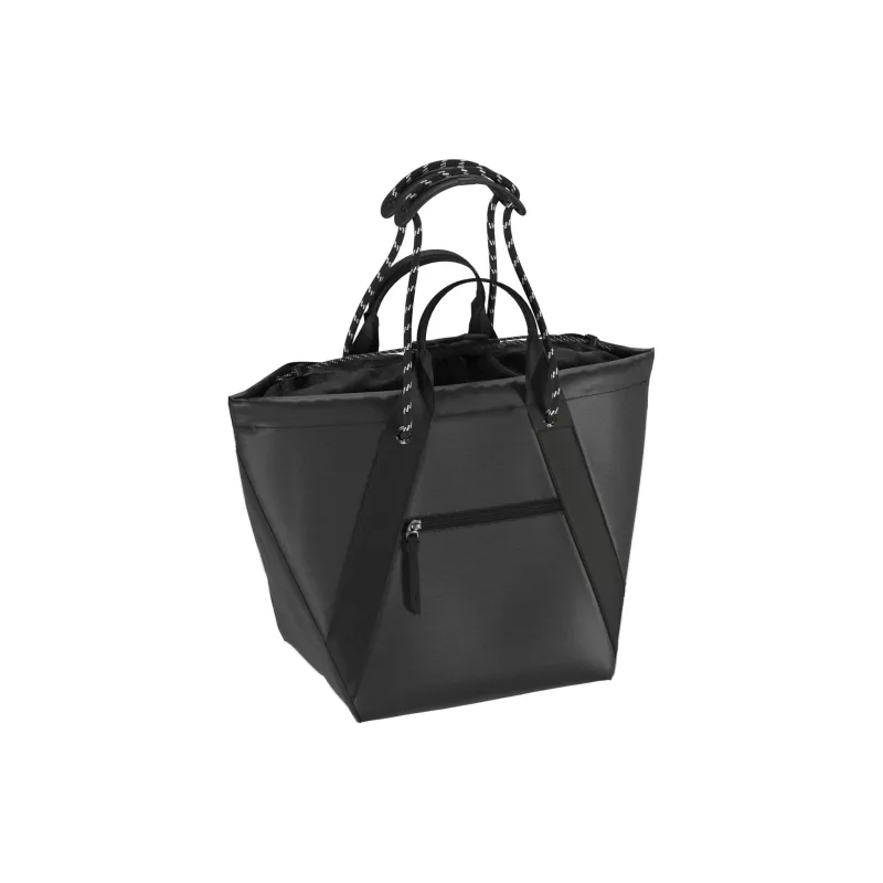 Adidas Polyester Tote Bag, Shopping Bag, Shoulder Bag, Handbag Regular Unisex Black-4