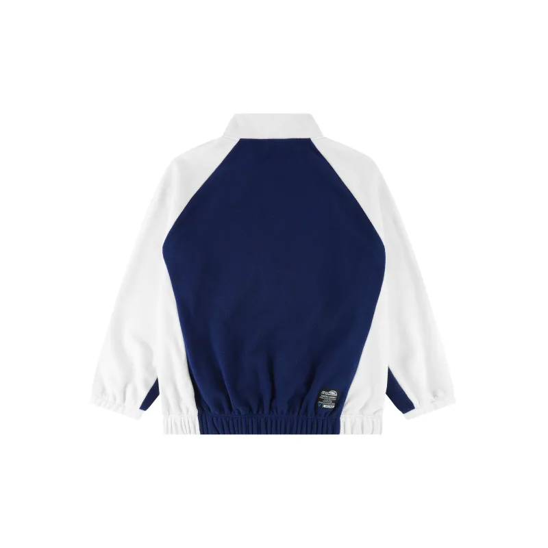 VEIDOORN Sweatshirt Jacket Unisex Resolve Blue White-1