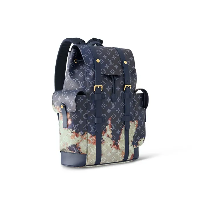 LOUIS VUITTON Christopher Mm Ink Blue-1
