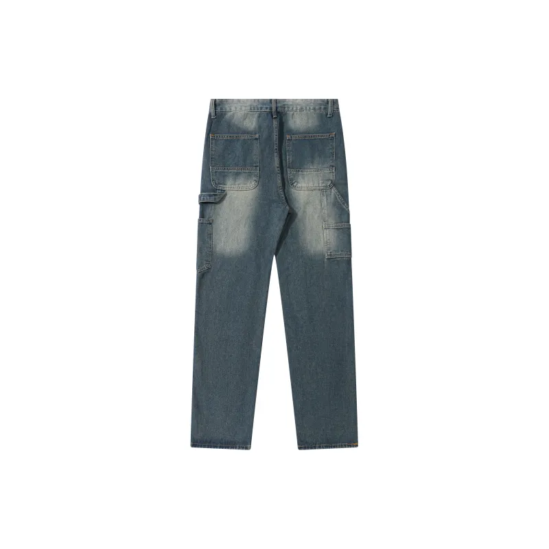 GNOMESHGH Jeans Unisex Yellow Mud Black-19