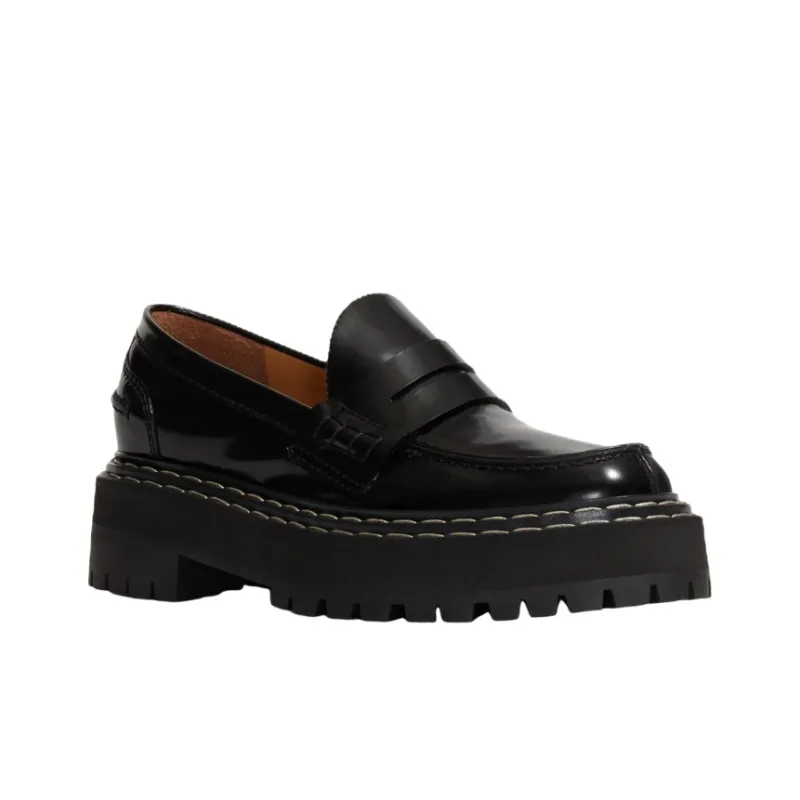 PROENZA SCHOULER Lug-sole Leather Loafers-2
