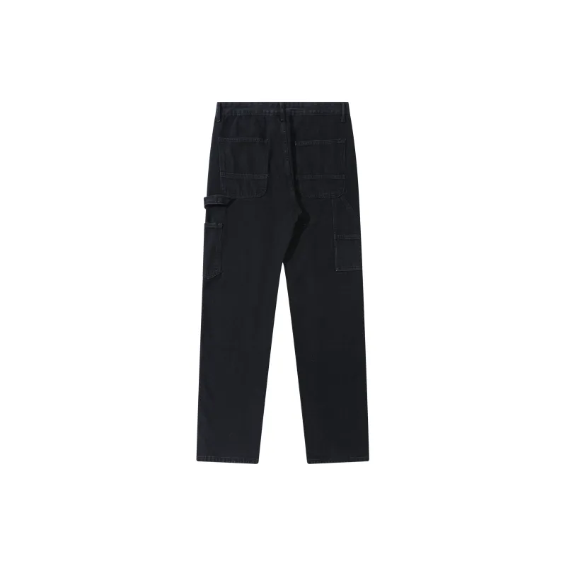 GNOMESHGH Jeans Unisex Yellow Mud Black-1