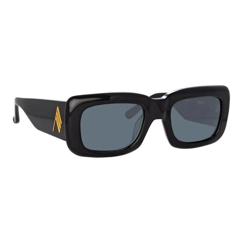 Linda Farrow X The Attico Square-Frame Sunglasses-2