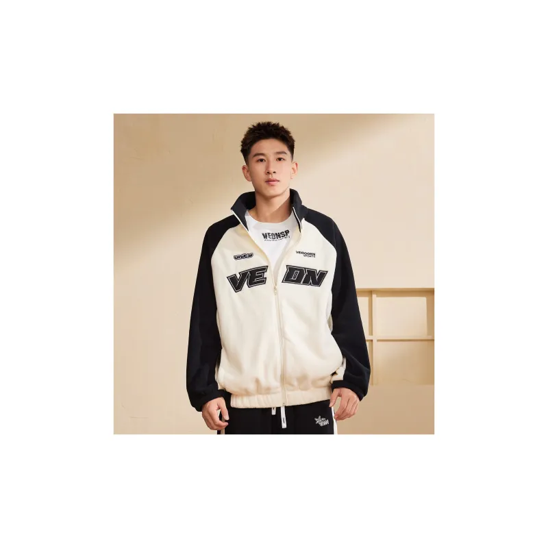 VEIDOORN Sweatshirt Jacket Unisex Resolve Blue White-8